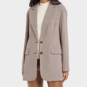 Women oversize blazer size L
